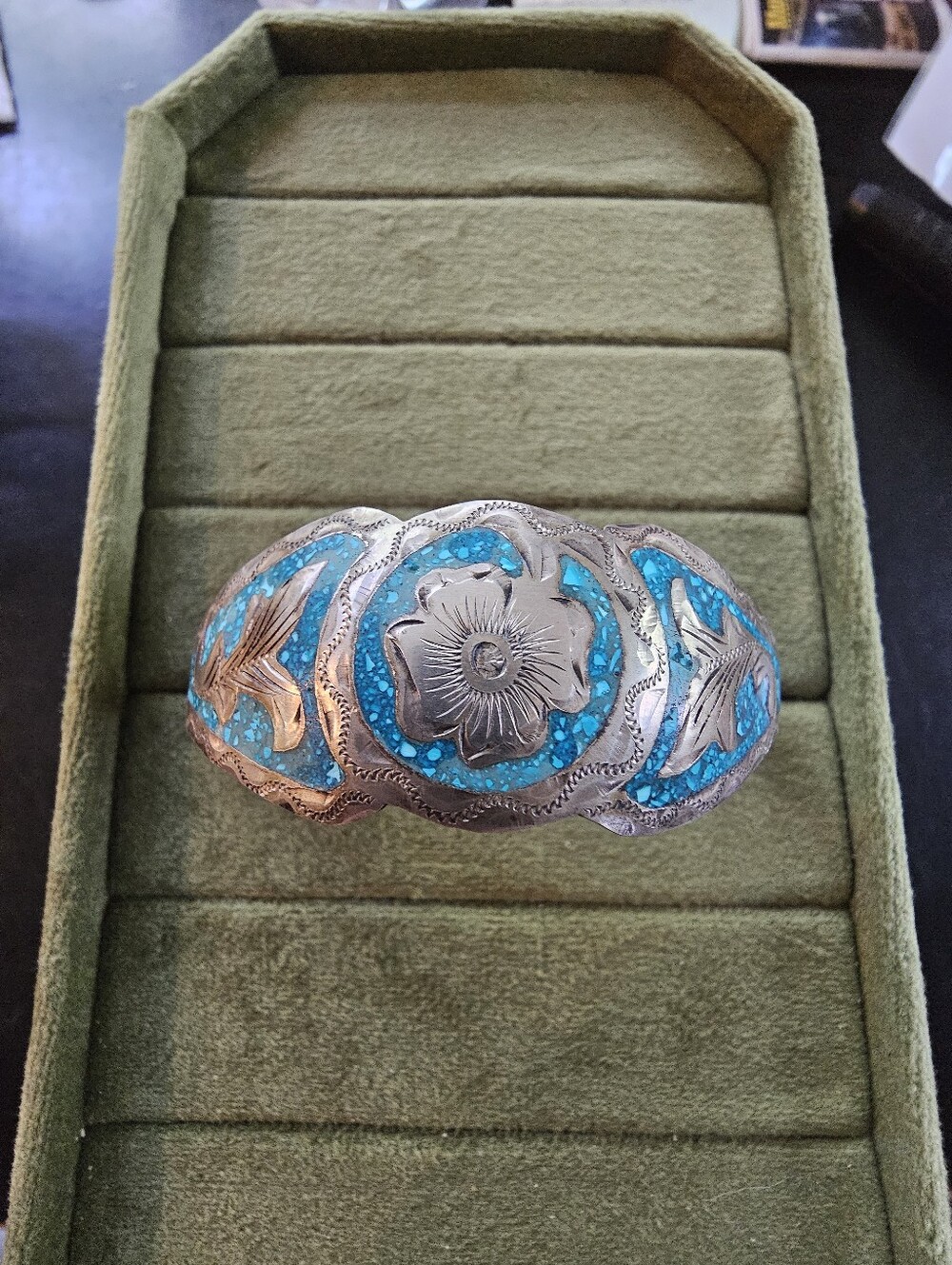 Vintage Mexico Silver Bracelet